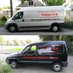 stickers auto | Bedrijfswagens