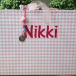 deco stickers | Naam op een koffer