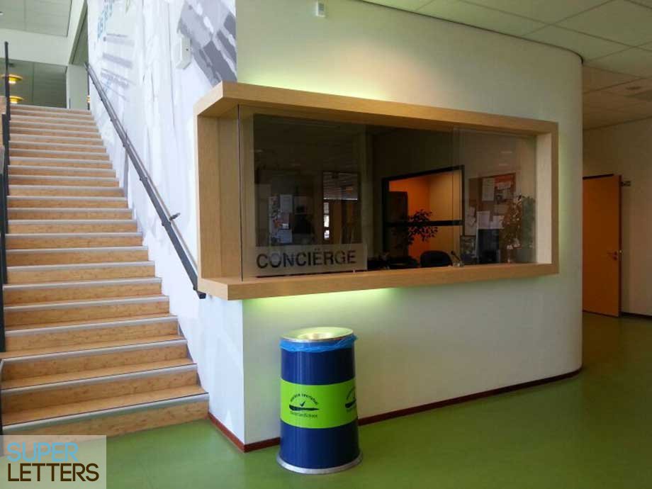 decoratie stickers | Gezandstraald glas effect