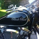 stickers auto | Naam op tank