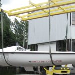 logo stickers | Stickers op onze boot