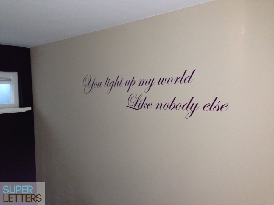 wall stickers | Prachtig geworden