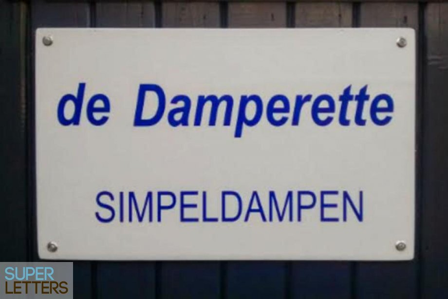 naamstickers | simpeldampen