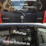 stickers auto | Plakletters op auto