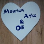 deur stickers | eigen gemaakt