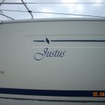 naamstickers | Belettering boot
