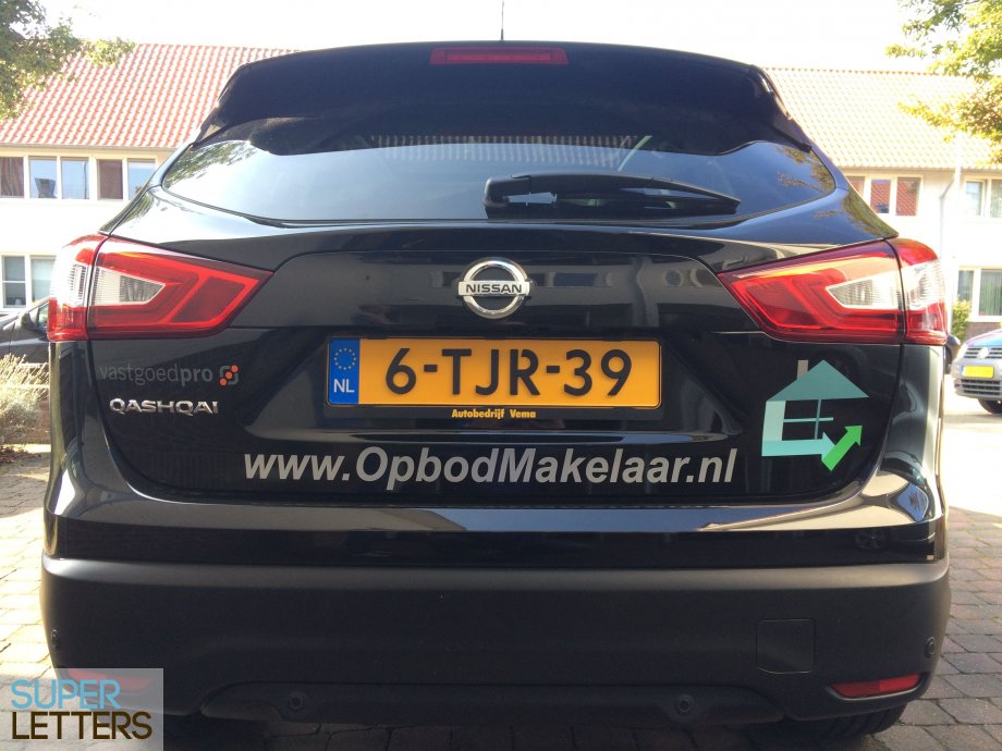 stickers auto | De OpbodMakelaar