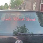 naamstickers | Little Black Devil