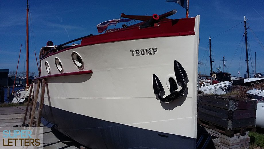 stickers printen | Scheepsnaam