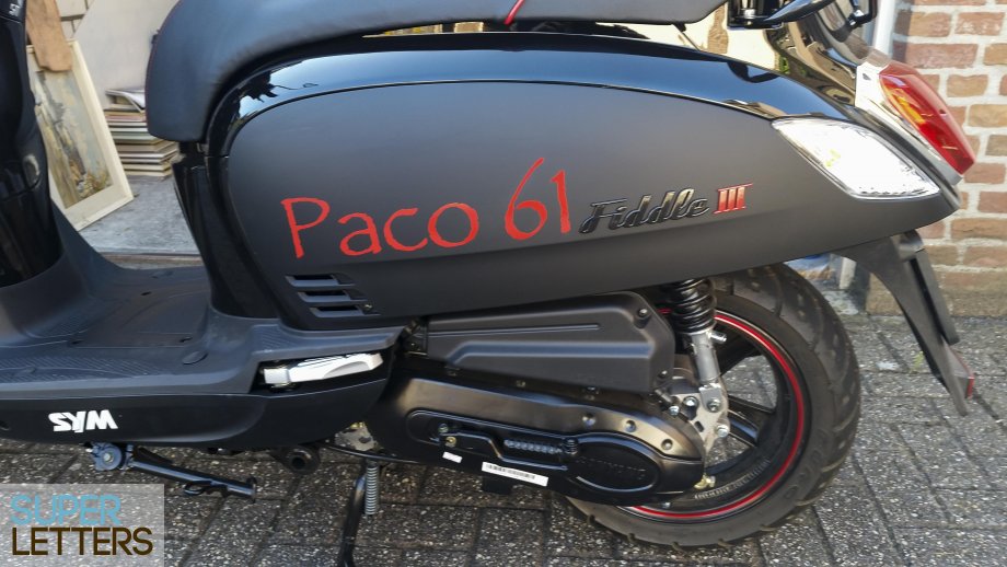 naamstickers | Paco 61