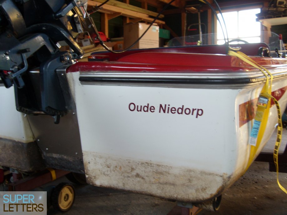 naamstickers | thuishaven boot