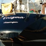 naamstickers | Nautor Swan 39R Zeilschip