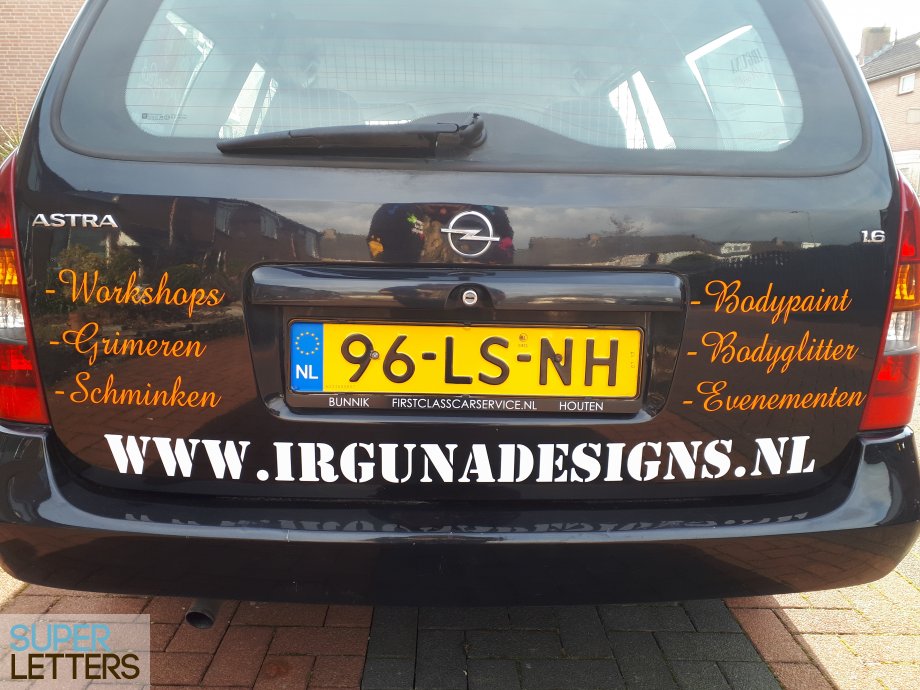 naamstickers | Irguna Designs