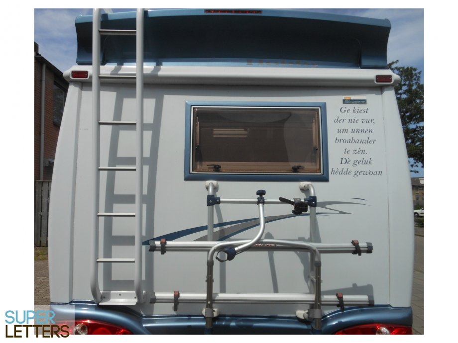 naamstickers | Camper spreuk