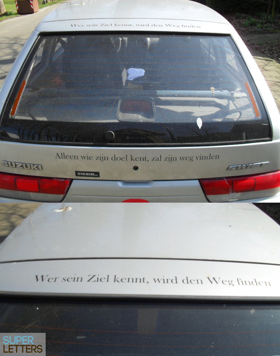 naamstickers | Auto