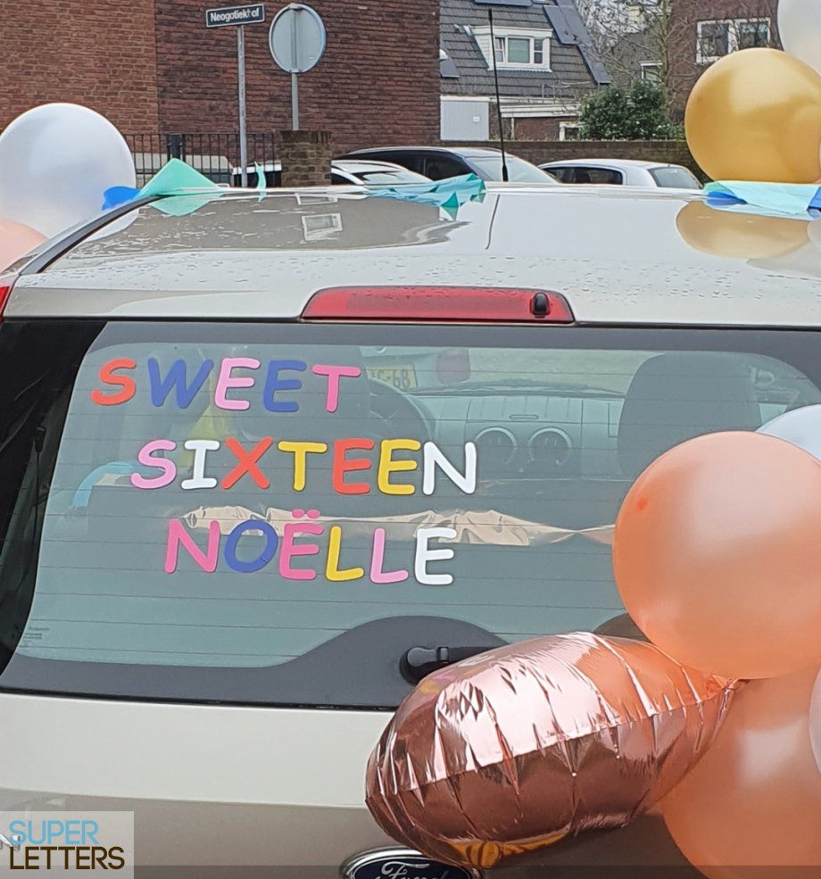 naamstickers | Feest