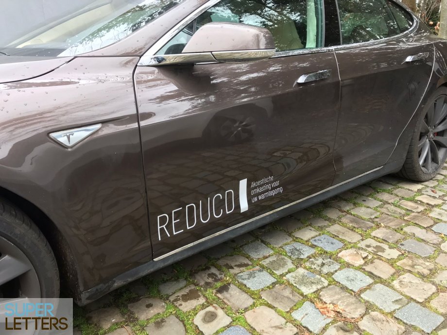 naamstickers | Bedrijfswagen
