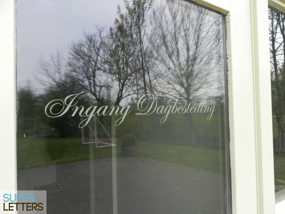 naamstickers | Ingang