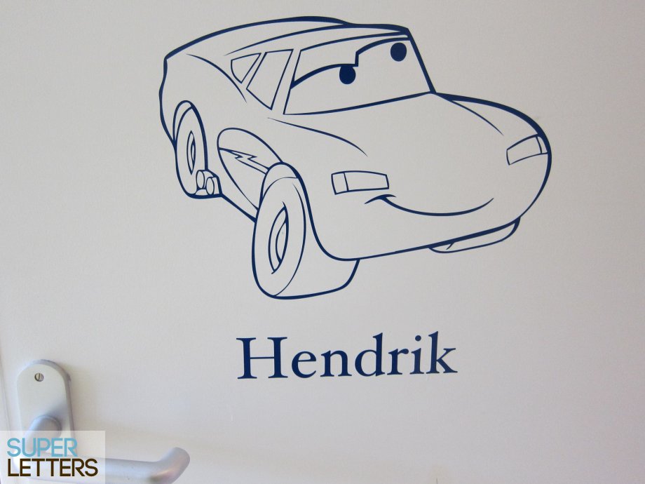 kinderkamer stickers | Lightning McQueen