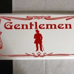 deur stickers | Bord voor het toilet