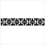Celtic belijning 3. Plakletters informatie pictogram