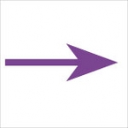 Diverse pijlen. Plakletters informatie pictogram